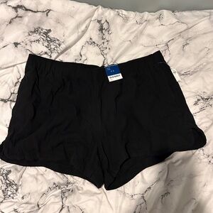 Old Navy Women's Black Athletic Shorts (Brand New)